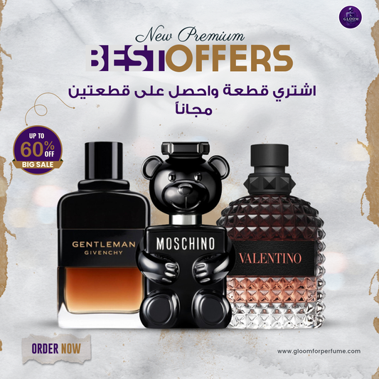 Valentino Born in Roma Fantasy + Moschino Toy Boy + Gentleman Givenchy (100 ml)
