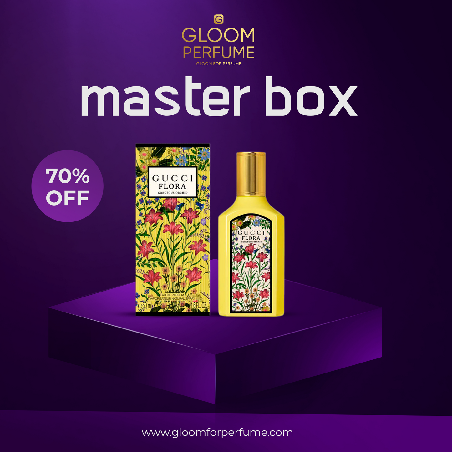 Gucci Flora Gorgeous Orchid 100Ml for women