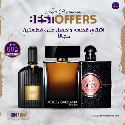 Black Opium + Dolce & Gabbana The One + Tom Ford Black Orchid (100 ml)